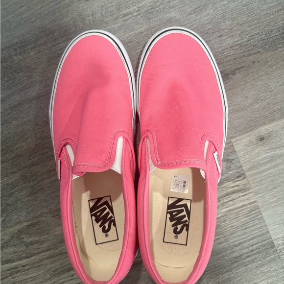 Vans Shoes - Vans Pink Slip-On Shoes